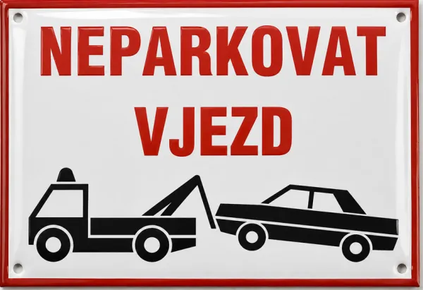 Smaltovaná informační zákazová cedule S1-zakaz 6